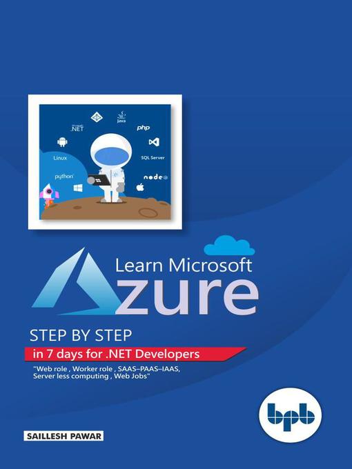 Cover image for Learn Microsoft Azure Step by Step in 7 days for .NET Developers